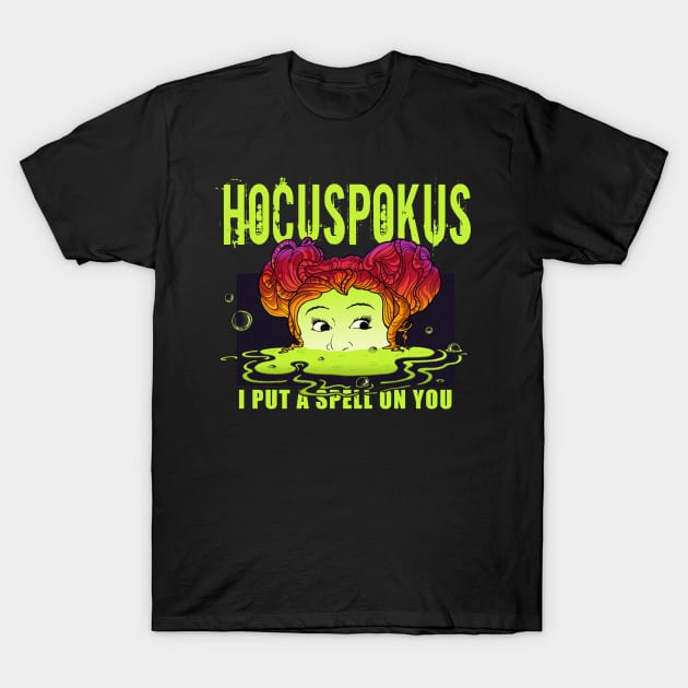 hocus pocus i put a spell on you T-Shirt by Mortensen
